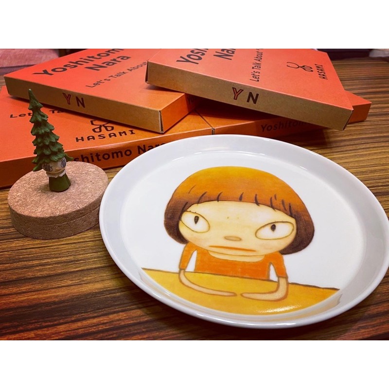 冬バーゲン☆特別送料無料！】 奈良美智 波佐見焼 プレート 新品未使用