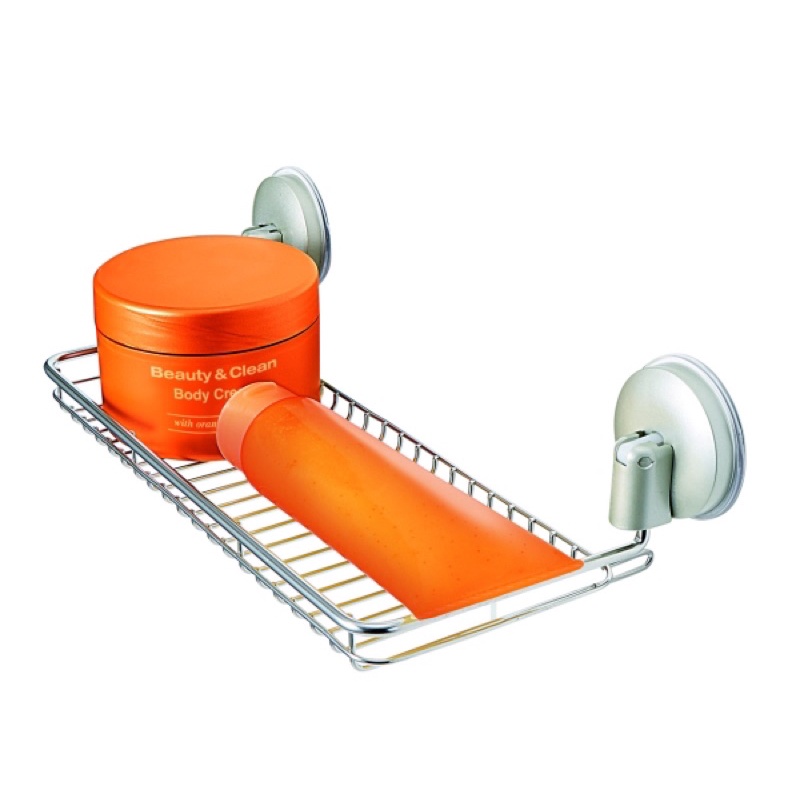 日本ASVEL不鏽鋼強力吸盤置物架 廚房浴室可用