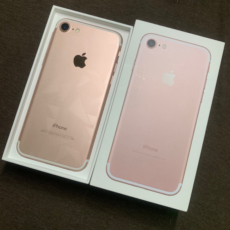 實體店 iPhone 7 128g 玫瑰金  4.7吋 二手 i7