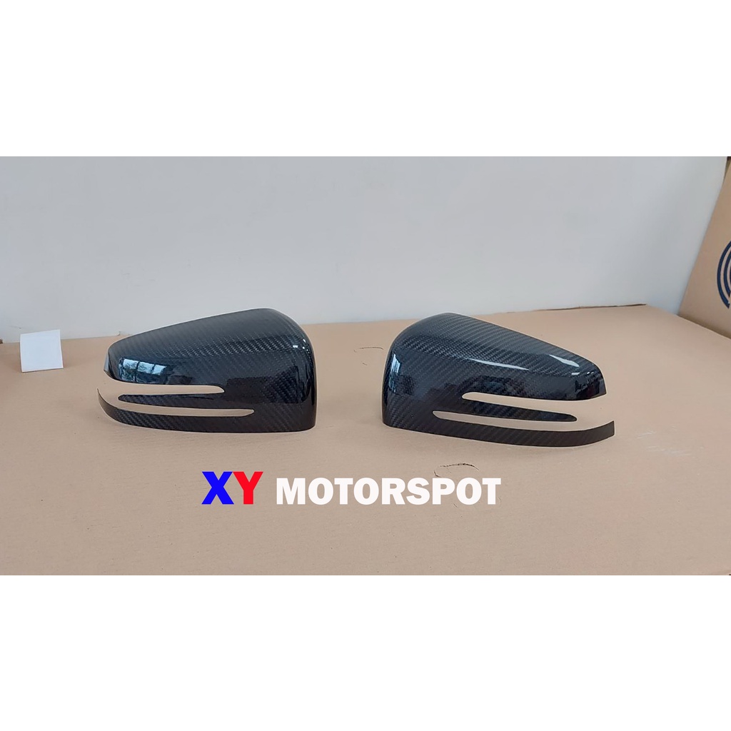 XY MOTORSPORT BENZ S CLASS W221 2009~2013 CARBON 貼式 後視鏡蓋