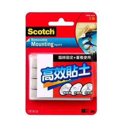 《  978 販賣機  》 3M Scotch 高效 貼土 黏土 860 可重複使用