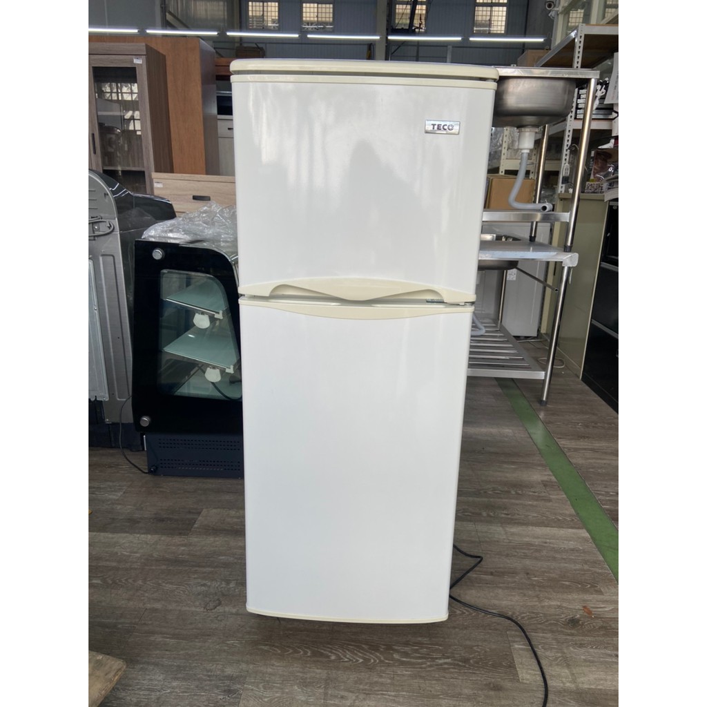 吉田二手傢俱❤TECO東元130L雙門冰箱 家用冰箱 套房冰箱 辦公室冰箱 小冰箱