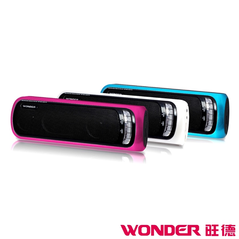限時優惠［旺德］WONDER  USB/MP3/FM 隨身音響 WD-8207U 白色