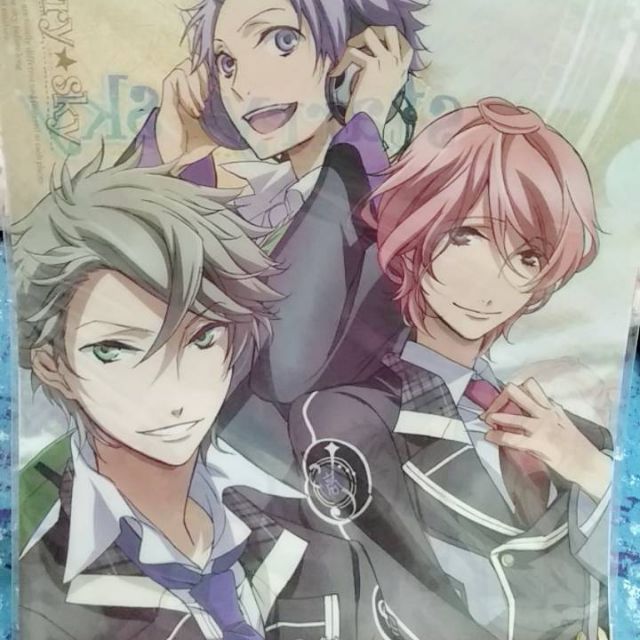 星座彼氏starry Sky 不知火一樹天羽翼青空颯斗l型資料夾 蝦皮購物