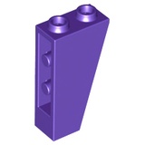 LEGO 樂高 零件 2449 紫色 75° 2x1x3 反向 斜磚 6022072