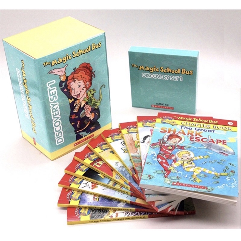 Magic school bus Discovery set1 英文閱讀橋樑書