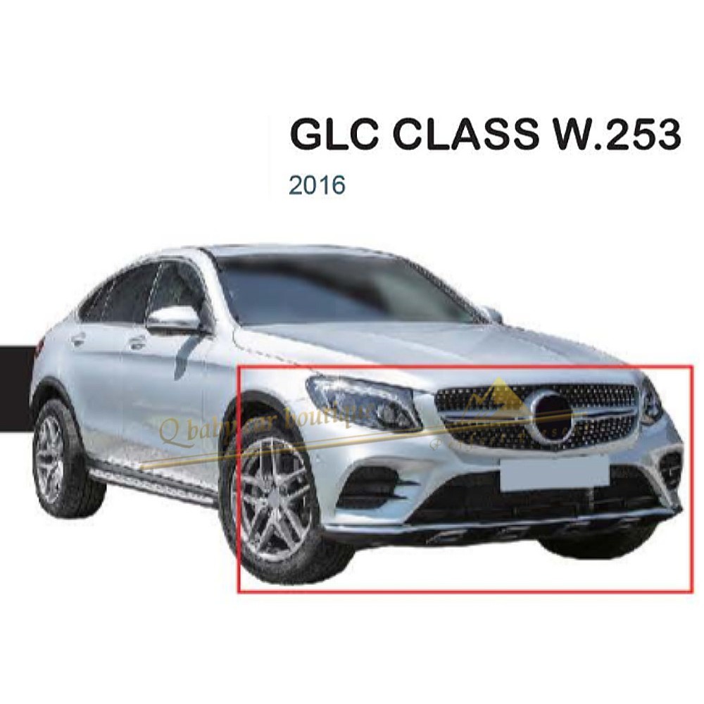  2016 2018 W253 GLC COUPE GLC43 全車 保桿 水箱罩 尾管 套件 PP原廠材質