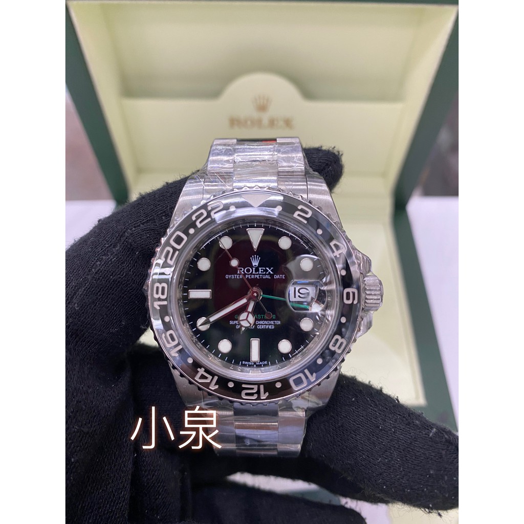 &lt;現貨&gt;Rolex 勞力士 116710LN 綠針GMT V字頭 全新收藏品 台中實體店面 目前51.8萬