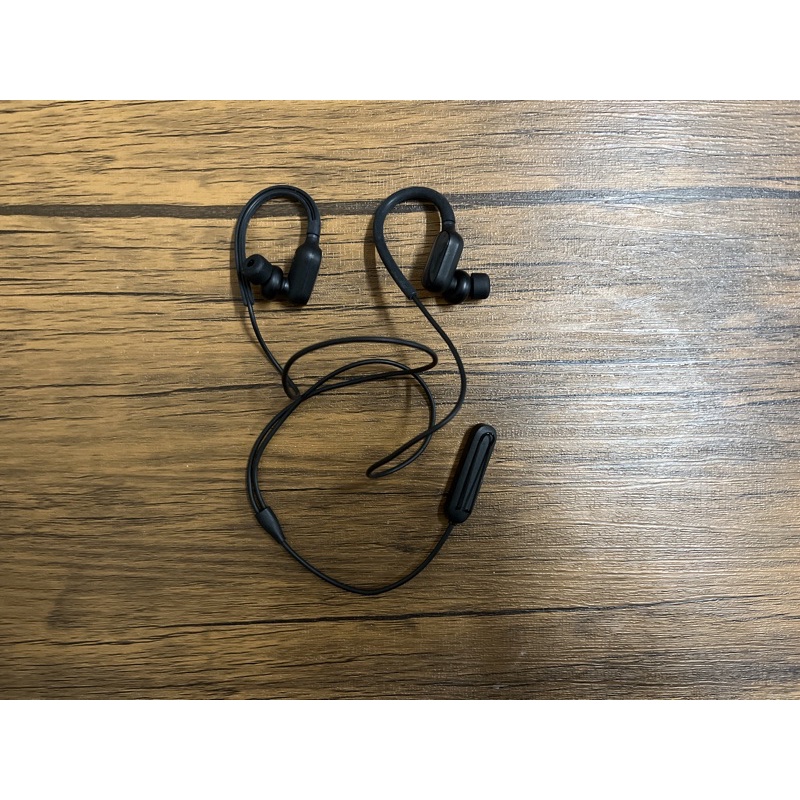 小米 運動藍芽耳機 黑色 IPX4 防水 耳掛式 藍芽連接 一鍵接聽 平衡設計