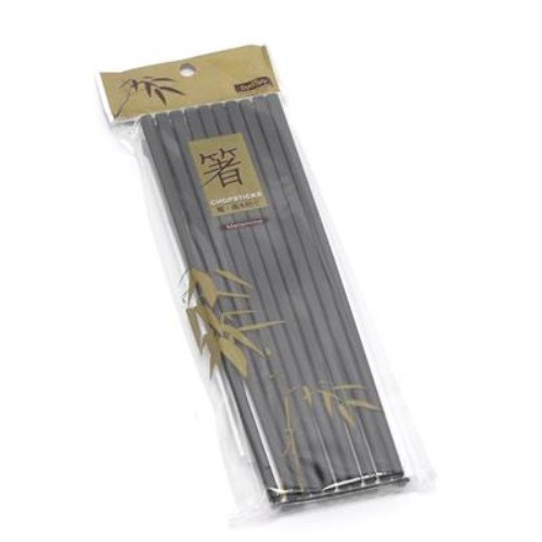 【大正餐具批發】(10雙入) 黑色 耐熱磨砂筷 美耐筷 9吋 美耐皿 筷子 塑膠筷 塑料筷