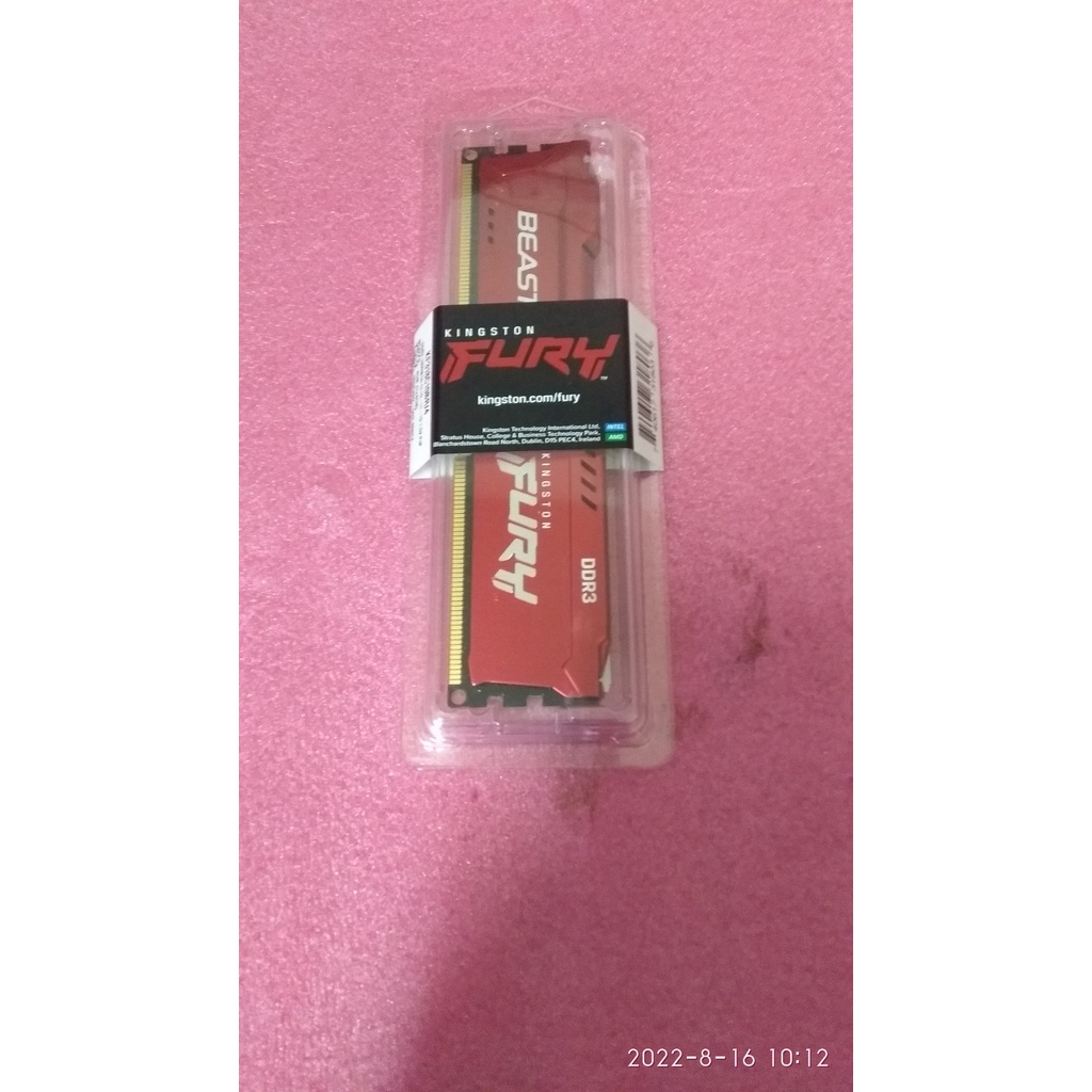 賣金士頓 FURY Beast DDR3 1866 4G 獸獵者 超頻記憶體 KF318C10BR/4 4GB