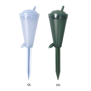 漏斗形懶人澆花器 自動滴水器 家用綠植盆栽滲水澆水器 陽臺多肉盆栽透明自動滴水澆花器 灌溉園藝滴灌澆水