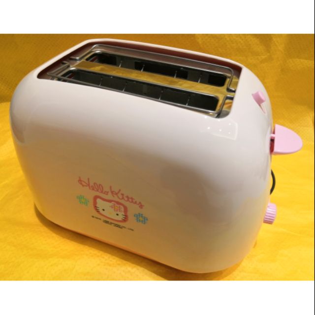 全新Hello Kitty烤麵包機～可烤出Kitty圖案！