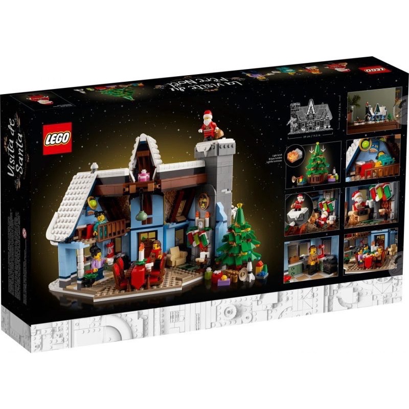 ［妞玩具] 現貨 LEGO 10293 聖誕老公公來訪 Santa's Visit 樂高 聖誕老人 創意系列