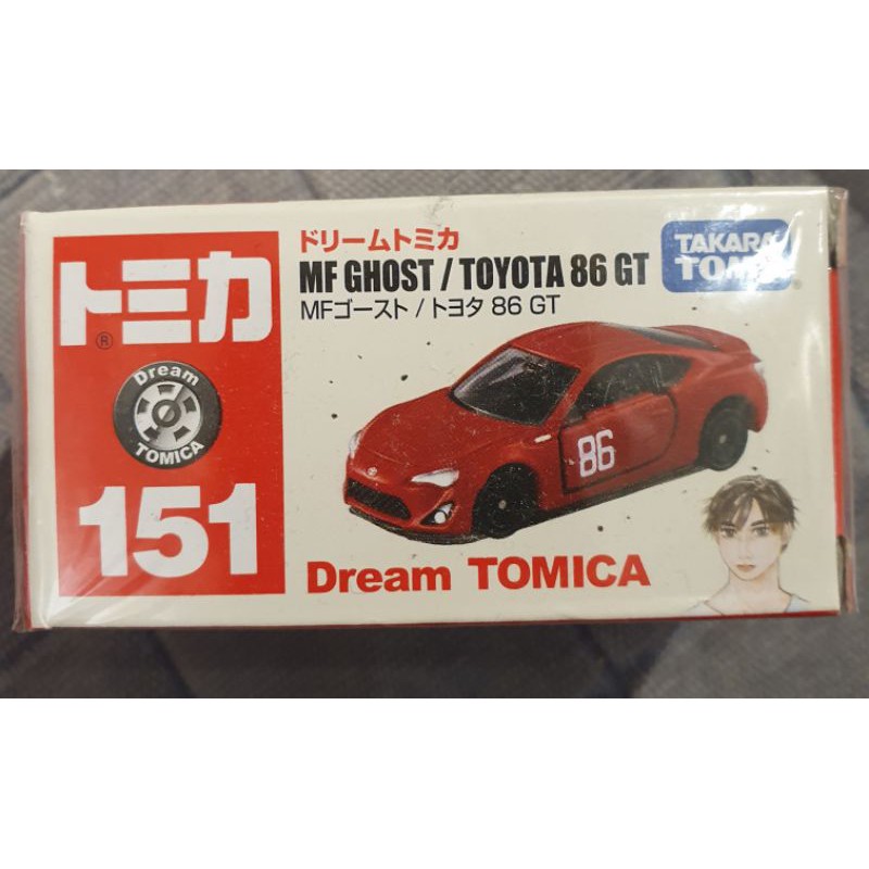 🎉現貨🎉tomica NO.151 頭文字D Toyota 86 GT