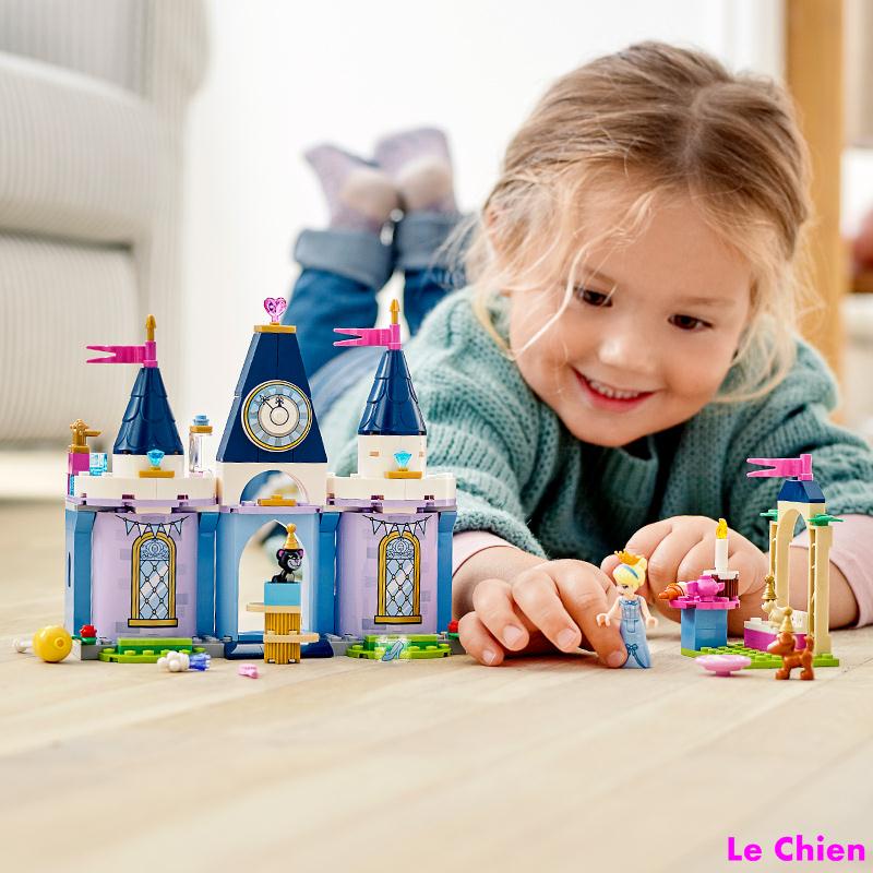 Le Chien-LEGO樂高迪士尼43178灰姑娘的城堡節男女孩拼裝積木兒童玩具禮物