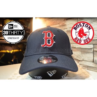 New Era MLB Boston Red Sox 39Thirty 美國大聯盟波士頓紅襪3930深藍彈性伸縮全封老帽