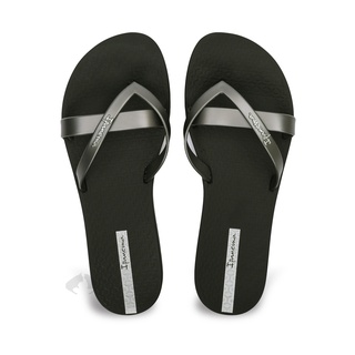 Ipanema 女生款Kirel系列 黑銀拖鞋 超軟 夾腳拖鞋-阿法.伊恩納斯 8180524145