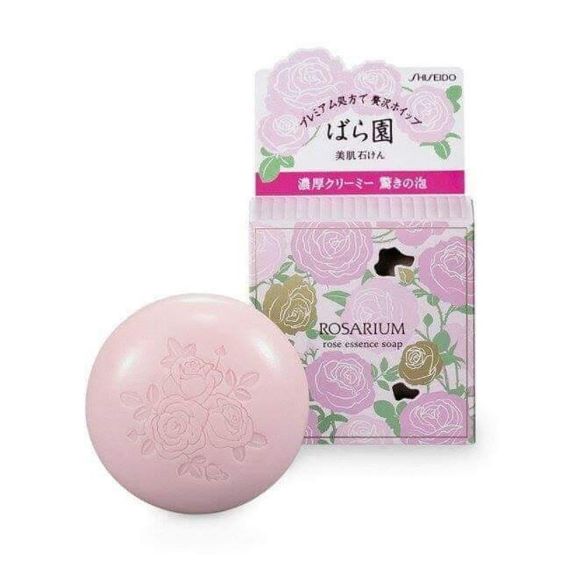 【現貨在台】🇯🇵日本境內版 SHISEIDO 資生堂 玫瑰園 潤膚乳霜皂 香皂