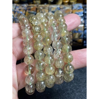 綠超七手珠綠碧璽髮手珠8.5-11mm