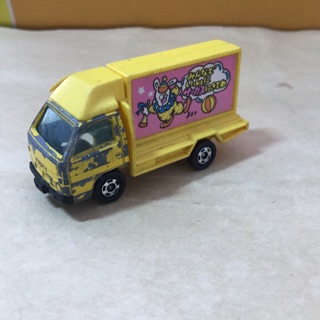 日本製 tomica tomy no.32 isuzu 模型車 貨車 小卡車 廣告車
