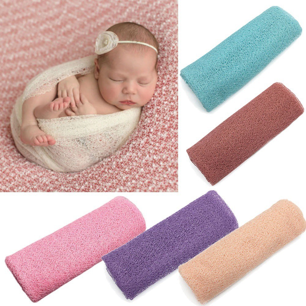 初生女嬰男孩鏤空裹毯擺姿勢 Sw 封面攝影道具