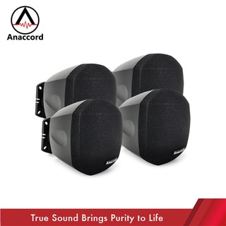 Anaccord雅那歌音響 MINI衛星喇叭MA-31 4支入 3吋