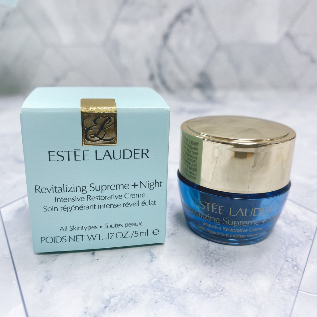 ESTEE LAUDER 雅詩蘭黛 年輕肌密無敵晚霜 5ML/7ML 試用 旅行組