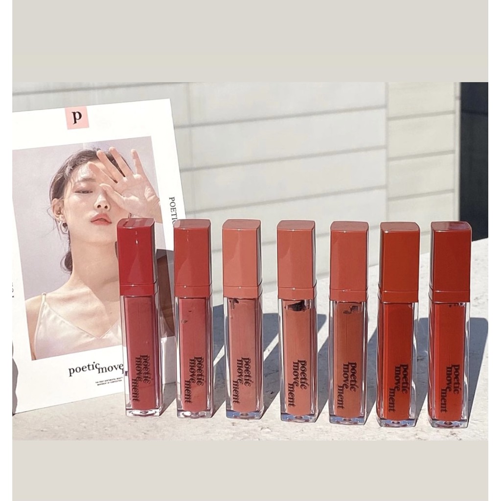 現貨 正品代購 Poetic Movement 羽絨共舞柔霧潤唇釉poetic Movement 唇釉唇頰 蝦皮購物