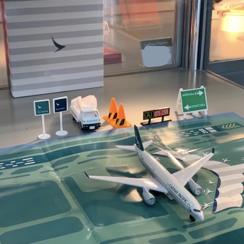 現貨全新 國泰航空airport Playset機場玩具 蝦皮購物