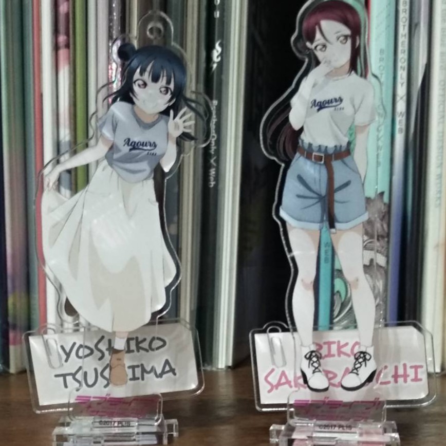 再降價 Aqours Club 公式官方壓克力立牌吊飾 私服ver Vol 1 津島善子櫻內梨子第一彈 蝦皮購物