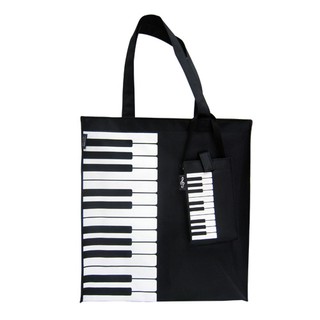 【好聲音樂器】🎶鍵盤手提袋🎹 (附發票) 附手機袋 台灣製 提袋 側背 鋼琴造型 包包 獎品 禮品 文具 聖誕禮物