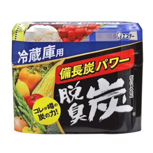 日本 ST 雞仔牌 脫臭炭消臭劑 冷藏庫用 140g 消臭劑 除臭