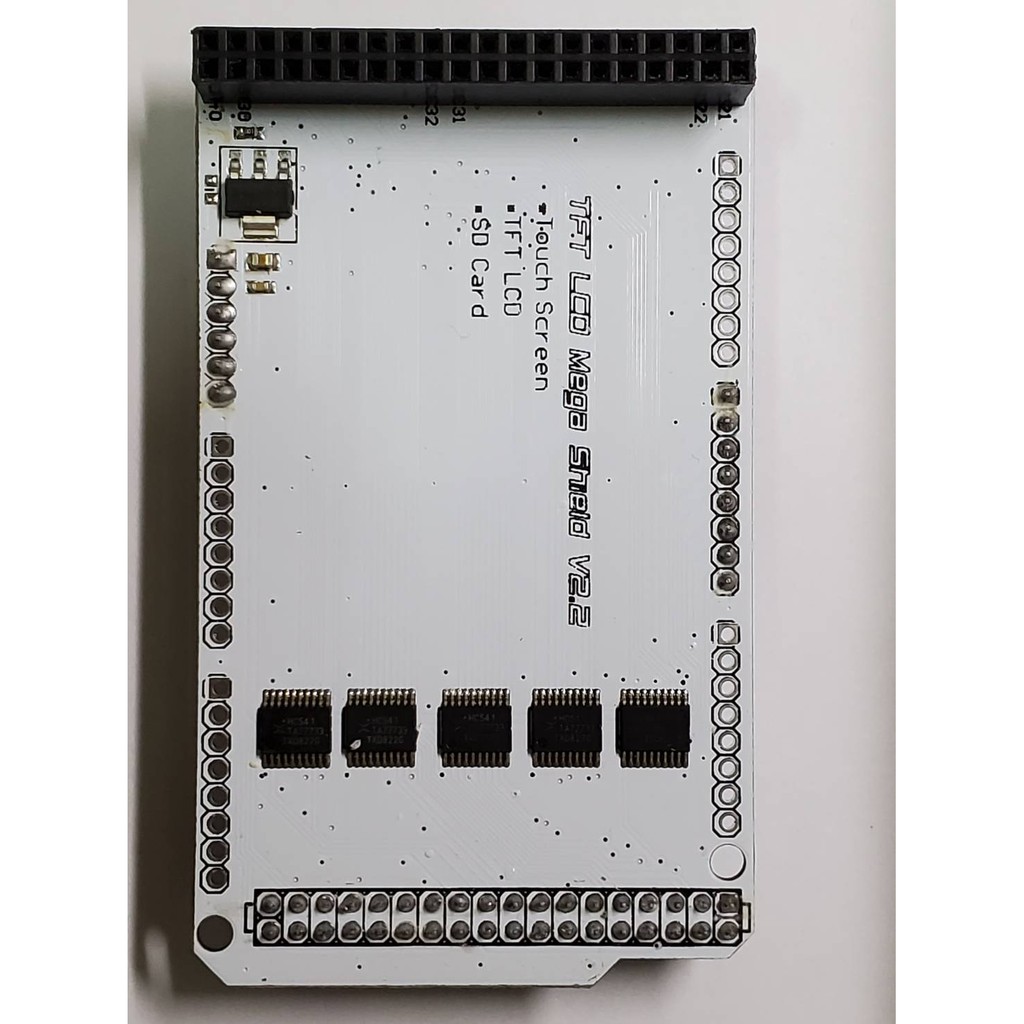 TFT01 3.2'' Mega 觸摸LCD 擴展板 Shield (可直接插在arduino Mega 2560主板)