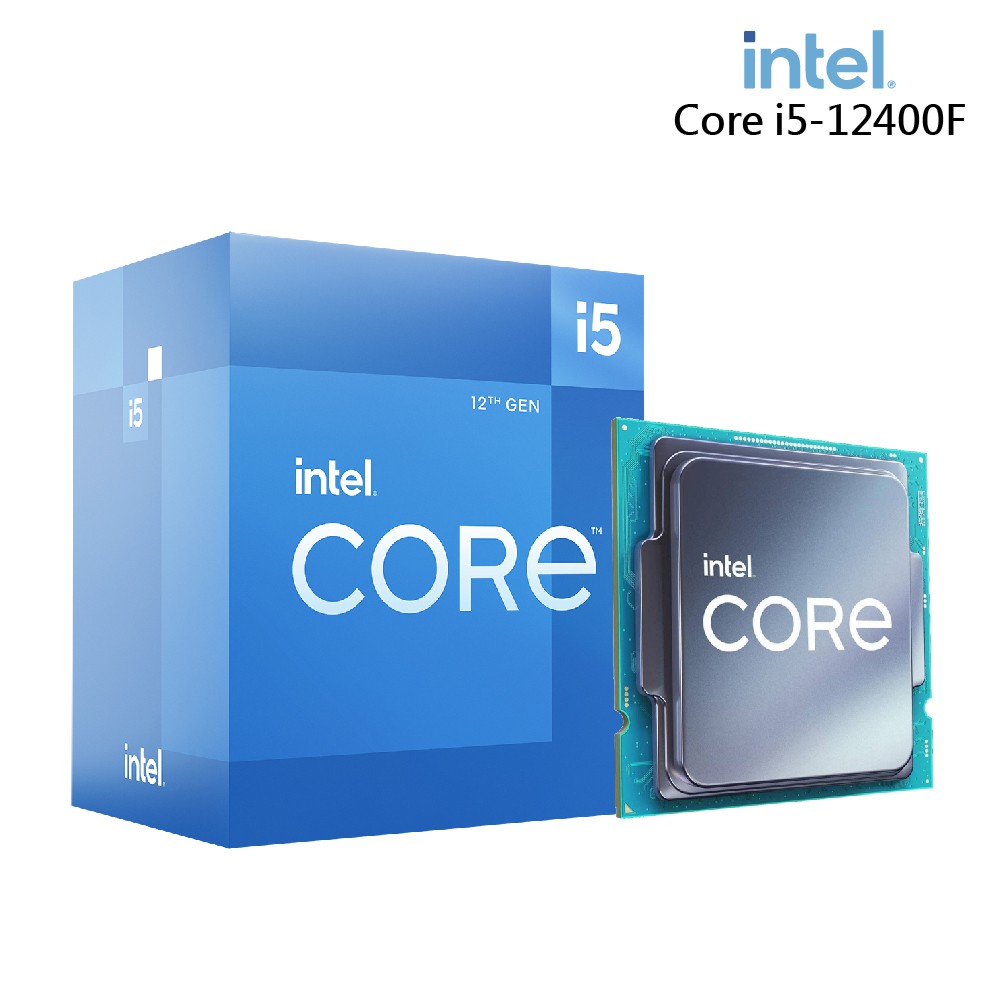 Intel CORE I5-12400F 6核  中央處理器 平輸盒裝 現貨 廠商直送