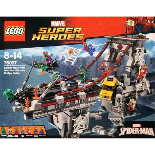 汐止 好記玩具店 LEGO 超級英雄系列 76057 蝙蝠俠 Web Warriors Ultimate Bridge