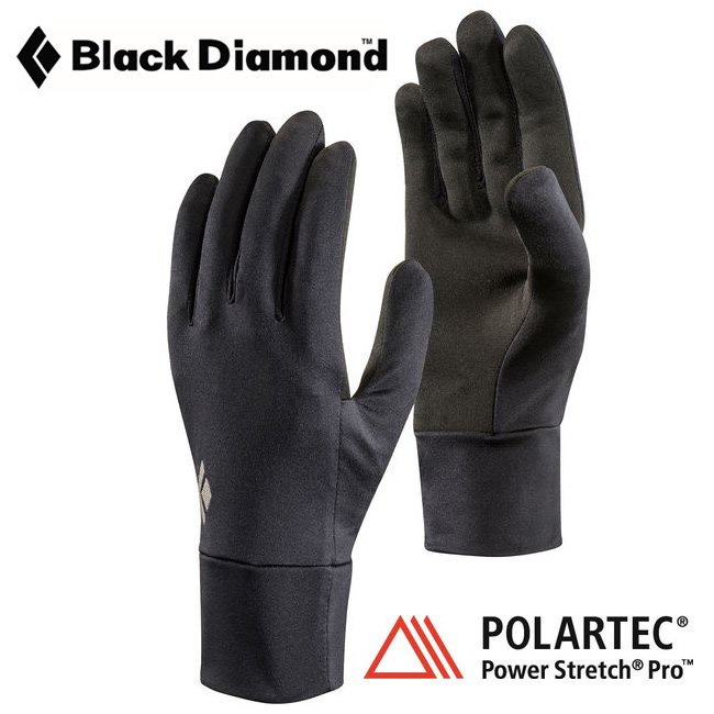 【Black Diamond】801870 輕量可觸控彈性手套/內手套 BD 輕薄保暖手套