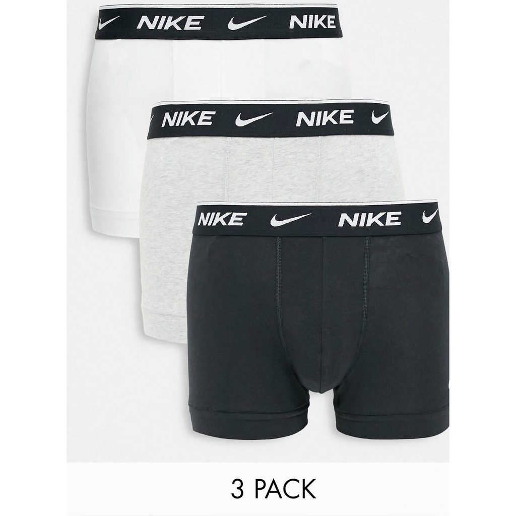 Nike 耐吉 棉內褲  黑色灰色白色3件裝 百分百原裝正品 全新現貨