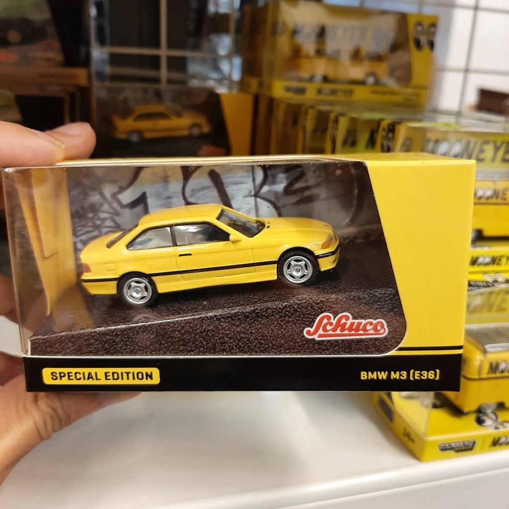(小賈車庫) 現貨販售 BMW M3 (E36), Yellow (#T64S-011-YL) *** Schuco
