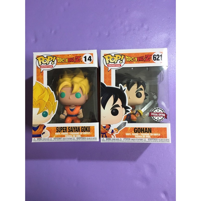 Funko pop 龍珠 DRAGON BALL Z - 悟空+悟飯 (正版)~合售特價中