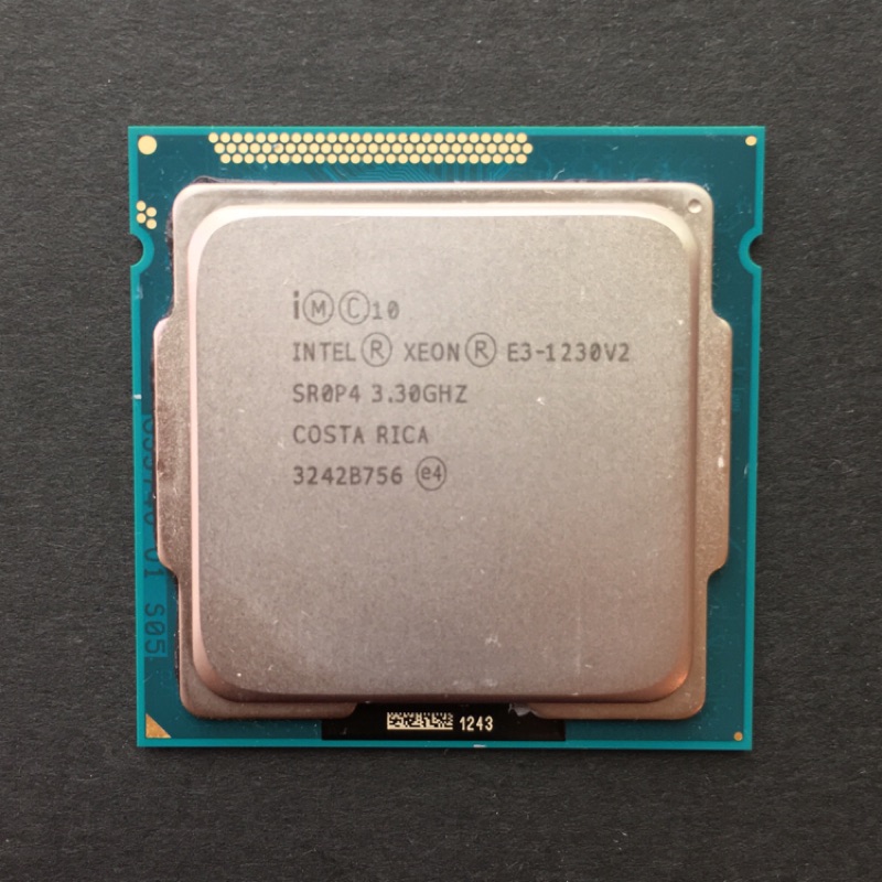 Intel Xeon E3-1230 v2 1155腳 CPU