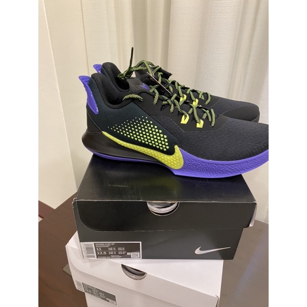 全新正品KOBE MAMBA FURY EP CK2088-003 us11 小丑黑螢光配色