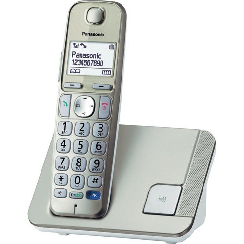 【送充電電池】 Panasonic 國際牌數位DECT 無線電話 KX-TGE210TW (松下公司貨)