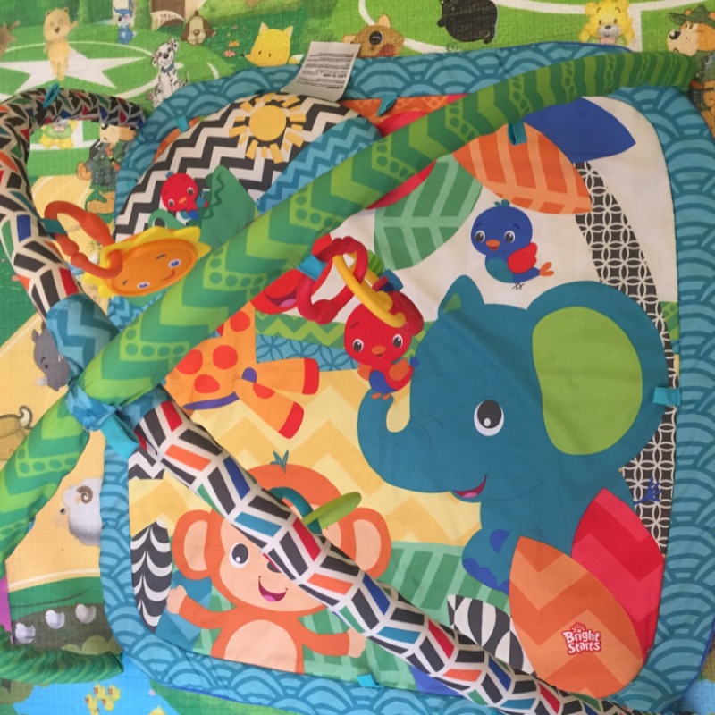 bright starts play mat elephant