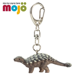 Mojo Fun動物模型-迷你甲龍鑰匙圈