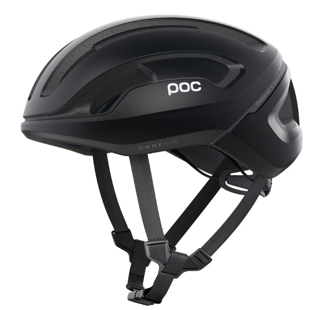 ▼樂威單車▼POC Omne Air WF Spin 寬版.POC亞洲版安全帽.公路車安全帽.單車安全帽 - 消光黑