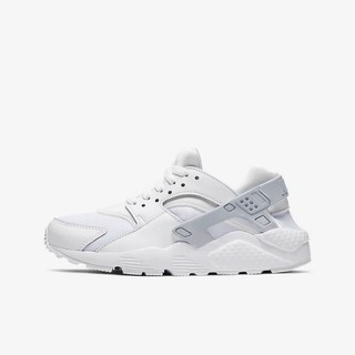 NIKE 休閒鞋 運動鞋 HUARACHE RUN BG 大童 女鞋 童鞋 654275110白色全白 現貨 廠商直送