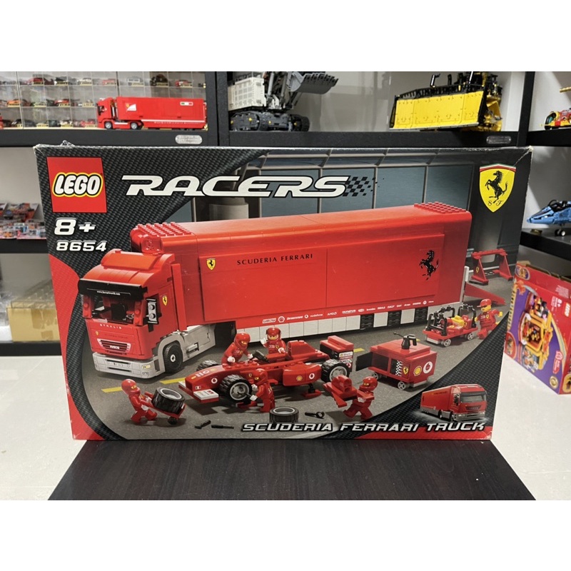 ❀ LEGO ❀ 8654/法拉利第二代貨櫃車/全新未拆封/外盒盒損/可刷卡分期