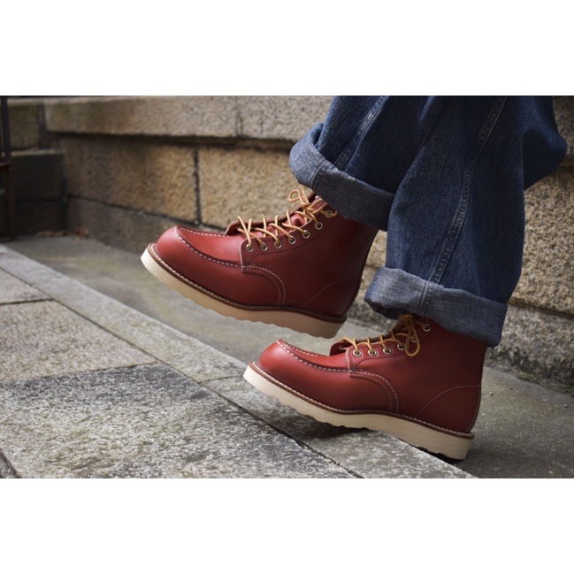 【紐約范特西】日本限定 現貨 Red Wing Heritage 6''Classic Moc 8875  皮革工裝靴