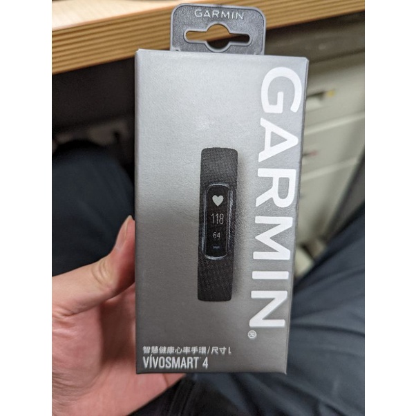 Garmin vivosmart 4健康心率手環 曜岩黑